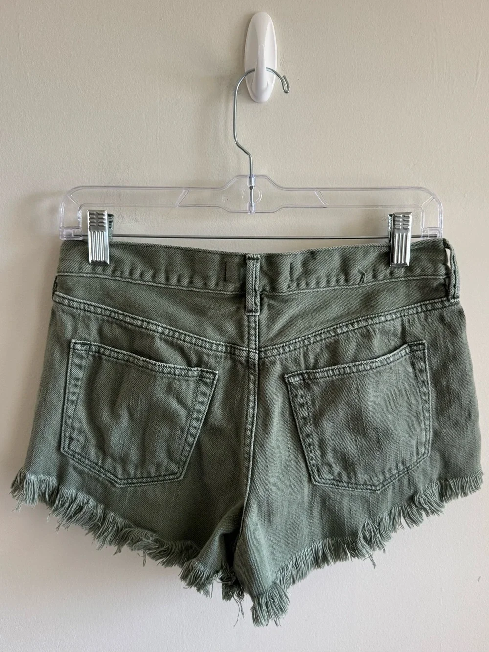 Free People Loving Good Vibrations Cut Off Shorts